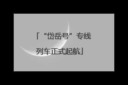 “岱岳号”专线列车正式起航