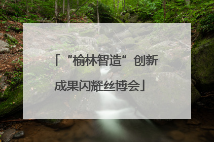 “榆林智造”创新成果闪耀丝博会