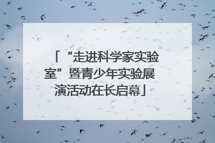 “走进科学家实验室”暨青少年实验展演活动在长启幕