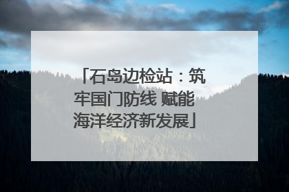 石岛边检站：筑牢国门防线 赋能海洋经济新发展