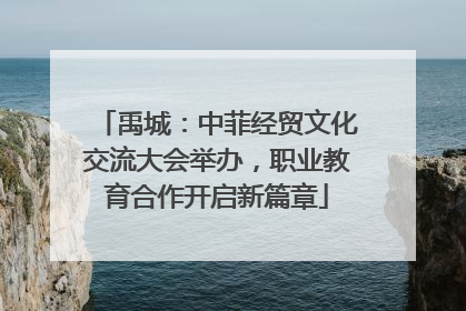 禹城：中菲经贸文化交流大会举办，职业教育合作开启新篇章
