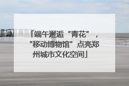 端午邂逅“青花”，“移动博物馆”点亮郑州城市文化空间