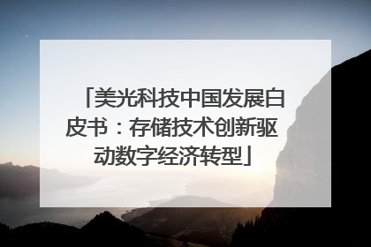 美光科技中国发展白皮书：存储技术创新驱动数字经济转型