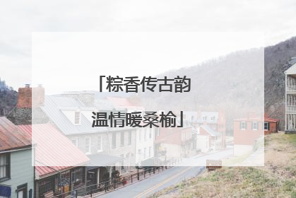 粽香传古韵 温情暖桑榆