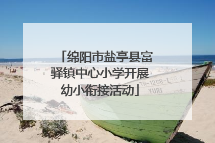 绵阳市盐亭县富驿镇中心小学开展幼小衔接活动
