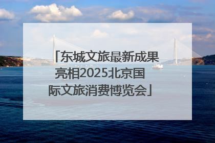 东城文旅最新成果亮相2025北京国际文旅消费博览会