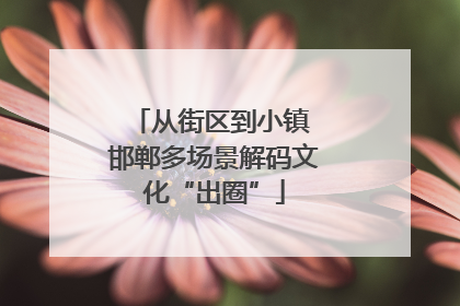 从街区到小镇 邯郸多场景解码文化“出圈”