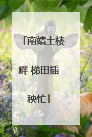 南靖土楼畔 梯田插秧忙