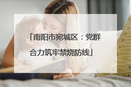 南阳市宛城区：党群合力筑牢禁烧防线