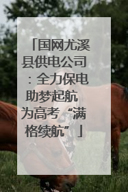 国网尤溪县供电公司：全力保电助梦起航 为高考“满格续航”