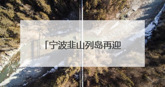 宁波韭山列岛再迎中华凤头燕鸥，24对“酷鸥”喜结连理迎接新生命