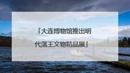 大连博物馆推出明代藩王文物精品展