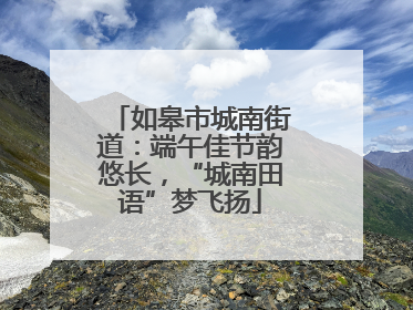 如皋市城南街道：端午佳节韵悠长，“城南田语”梦飞扬