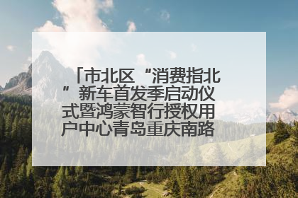 市北区“消费指北”新车首发季启动仪式暨鸿蒙智行授权用户中心青岛重庆南路开业盛典成功举办
