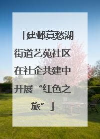 建邺莫愁湖街道艺苑社区在社企共建中开展“红色之旅”