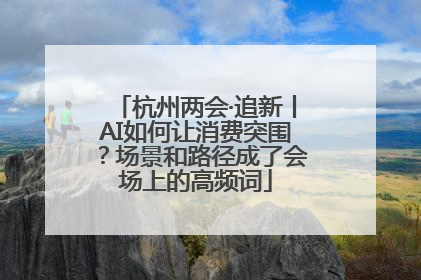 杭州两会·追新丨AI如何让消费突围？场景和路径成了会场上的高频词