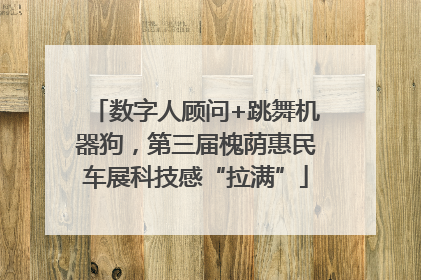 数字人顾问+跳舞机器狗，第三届槐荫惠民车展科技感“拉满”