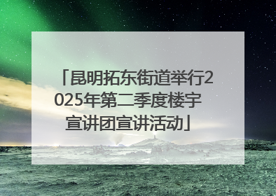 昆明拓东街道举行2025年第二季度楼宇宣讲团宣讲活动