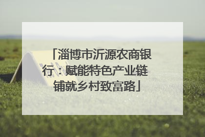 淄博市沂源农商银行：赋能特色产业链 铺就乡村致富路
