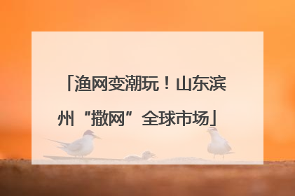 渔网变潮玩！山东滨州“撒网”全球市场
