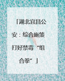 湖北宜昌公安：综合施策打好禁毒“组合拳”