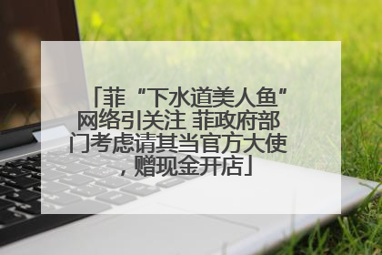 菲“下水道美人鱼”网络引关注 菲政府部门考虑请其当官方大使，赠现金开店