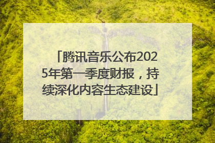 腾讯音乐公布2025年第一季度财报，持续深化内容生态建设