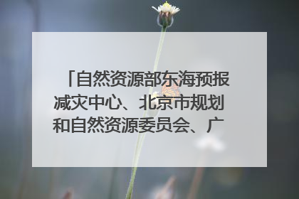 自然资源部东海预报减灾中心、北京市规划和自然资源委员会、广东省林业系统等正在招聘｜招聘信息