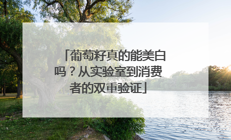 葡萄籽真的能美白吗？从实验室到消费者的双重验证