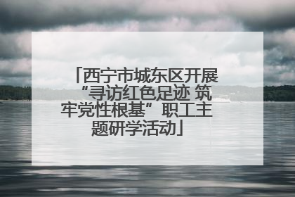 西宁市城东区开展“寻访红色足迹 筑牢党性根基”职工主题研学活动