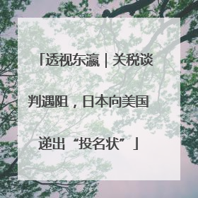 透视东瀛｜关税谈判遇阻，日本向美国递出“投名状”