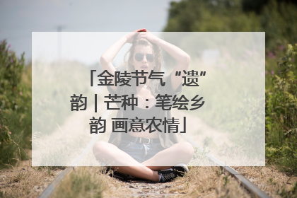 金陵节气“遗”韵｜芒种：笔绘乡韵 画意农情