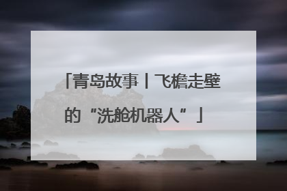 青岛故事丨飞檐走壁的“洗舱机器人”