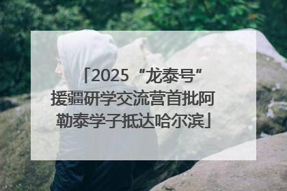 2025“龙泰号”援疆研学交流营首批阿勒泰学子抵达哈尔滨